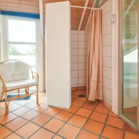 Beach Front Home In Blavand With Sauna
